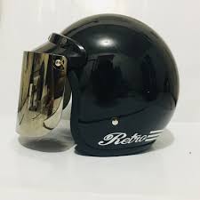 Helm bogo kaca datar silver rp133.650. Jual Helm Bogo Retro Clasic Hitam Gloss Kaca Datar Silver Kab Tangerang Rndhelm Tokopedia