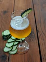 Cucumber Tom And Tonic Gin Barrel Aged Beer Barrel Aged Beer Wild Yeast Cucumber