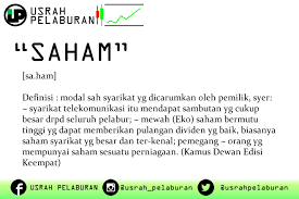 Definisi perniagaan menurut kamus dewan. Usrah Pelaburan Saham Saya Ada Saham Dalam Syarikat Facebook