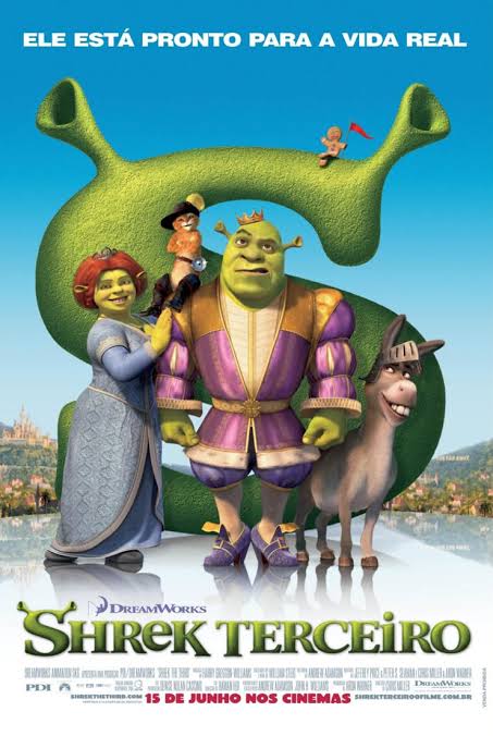 Resultado de imagem para shrek terceiro poster"