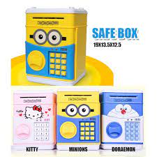 Bab.la is not responsible for their content. Safety Safe Box Save Money Coin Deposit Hello Kitty Doraemon Tabung Duit