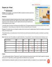 Enzyme Lab Virtual Pdf Nehemiah Hicks Name Enzymelabvirtual Site Http Biol Co Enzyme1 Overview Inthisinvestigation Background Course Hero