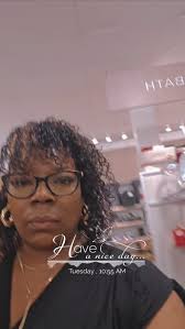 In my favorite store, wearing my favorite strip lash.