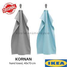 Top picks related reviews newsletter. Ready Stock Ikea Kornan Hand Towel Kain Lap Tuala Lap Tangan Fast Drying Travel Friendly Shopee Malaysia