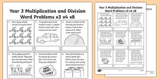 Each printing machine costs $4,500. 3 Times Table Word Problems Novocom Top