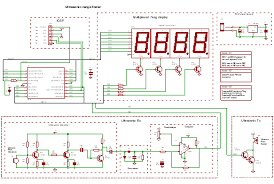 Abstract list of figures 1: An Ultrasonic Distance Meter Project How To Make One Using A Microcontroller