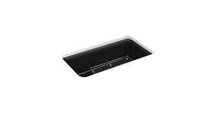 Kohler kitchen sinks undermount black bar. Cairn Undermount Single Bowl Kitchen Sink K 8206 Kohler Kohler