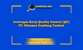 寶 成 工業 股份 lowongan kerja pt nikomas gemilang serang. Lowongan Kerja Quality Control Qc Pt Nikomas Gemilang Tambak Serangkab Info