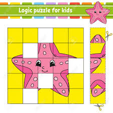 56 pages of hidden picture puzzle fun with more than 1100 hidden items to challenge the young at heart. Logic Puzzle For Kids Education Developing Worksheet Learning Royalty Free Cliparts Vectors And Stock Illustration Image 126726771