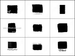 Photoshop is a complex bit of kit, which can take years to learn properly. Rectangle Brushes Photoshop Photoshop Free Brushes 123freebrushes