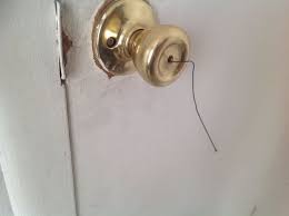 This is designed as an emergency way to open interior doors with locks such as a bathroom or bedroom door. How To Pick A Lock With A Bobby Pin Diy Furniture Fix Door Locks Diy Lock