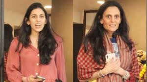 A combo picture of shloka mehta, left, and akash ambani. Akash Ambani Wedding Shloka Mehta Kicks Off Shopping With Mom Mona Lifestyle News