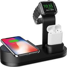 Amazon Com Deszon Wireless Charger Designed For Apple Watch Stand Compatible With Apple Watch Series 5 In 2020 Apple Watch Stand Apple Watch Charger Wireless Charger