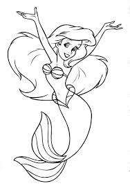Ariel the mermaid coloring pages are images of a princess from a fairy tale and cartoon, which you can print or download for free. Pin On Disney Coloring Pages