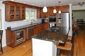 Red oak, white oak, maple, cherry, hickory, clear alder, knotty alder and birch. Before And After Incredible Kitchen Remodel In Aurora Il Seigles Cabinet Center