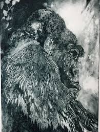 Drypoint Etching Artist Cara Ayers Drypoint Etching Drypoint Lino Print