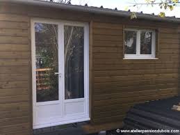 Construction Atelier Bois Part6 Construction D Un Atelier En Ossature Bois Partie 6 Pose Des Portes Et Fe Construction Maison Bois Construction Atelier Bois