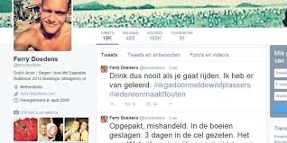27 films en zijn laatste waren alle flops. Gtst Acteur Ferry Doedens Met Drank Op Aangehouden Blik Op Nieuws