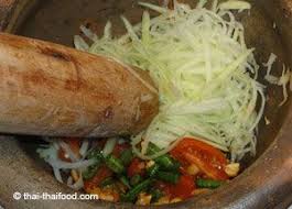 Som Tam Thai Original Thailandisches Papaya Salat Rezept Papaya Salat Rezepte Thai Essen