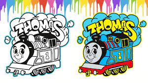 Cara menggambar kereta api cepat peluru youtube. Menggambar Dan Mewarnai Kereta Thomas Belajar Dan Mewarnai Animasi Lucu Untuk Anak Youtube