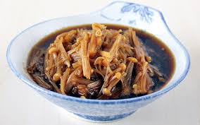 Nametake Enoki Mushrooms In Mirin And Soy Sauce Vegan One Green Planet