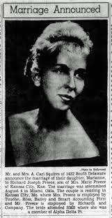 Anyone remember the Squires family thye lived off of M street