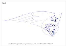 Art supplies this is a list of the supplies we used, but feel free to use whatever you we love drawing with you and hope you have a lot of fun with this lesson. Learn How To Draw New England Patriots Logo Nfl Step By Step Drawing Tutorials