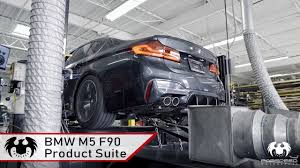 Bmw, on the other hand, has taken a different approach with the new m5's active sound design technology, which artificially replicates engine noise in the cabin using the stereo system. Germanboost Fabspeed Bmw F90 M5 Product Suite Huge Torque Gains Valvetronic Exhaust Muffler Downpipes Secondary Cat Bypass Pipes And Ecu Tune