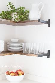 open kitchen shelves, open shelving
