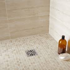 Mosaique Mineral Artens Ivoire 2 3x2 3 Cm Salle De Bain Travertin Douches Carrelees Douche Travertin