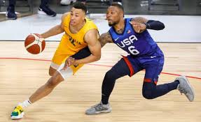 The australian men's national basketball team, known as the boomers after the slang term for a male kangaroo, represents australia in international basketball competition. Usa Booed By Home Fans After Bowing To Australia For Second Straight Defeat Usa Basketball Team The Guardian