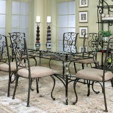 Wescot Rectangular Glass Dining Table Glass Dining Table Rectangular Dining Room Table Glass Dining Room Table