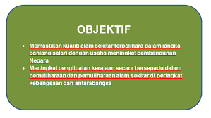 Pemeliharaan dan pemuliharaan alam sekitar. Pengajian Malaysia Pengurusan Pemeliharaan Dan Pemuliharaan Alam Sekitar