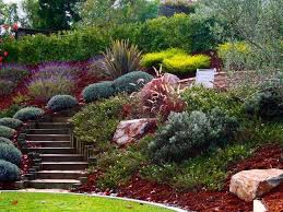 Landscape Ideas For Hilly Yard Image Landscaping Gardening Ideas Sloped Backyard Landscaping Sloped Backyard Steep Hillside Landscaping