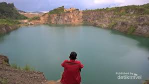 Titik start saya adalah masjid diseberang kampus uin ciputat. Danau Quarry Spot Foto Kekinian Di Bogor
