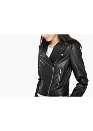 Zipped Biker Jacket Women Womens Biker Jacket Jackets Biker Jacket
