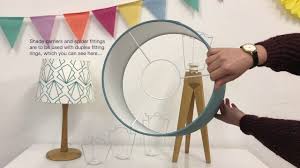 This guide will showcase numerous types of lamp shades, lamp shade materials, shade fitters and accessories to choose from to enhance and compliment types of lamp shades. How To Use A Shade Carrier And Spider Fitting Youtube