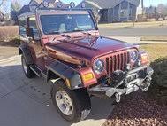 Image result for Flame Red 2002 Wrangler