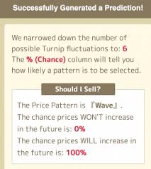 While turnip prices in animal crossing are random, there are ways to make informed choices on when to sell. Acnh Turnip Calculator Price Prediction Tool Animal Crossing Gamewith