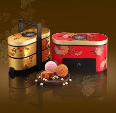 Savour delicious halal mooncakes in malaysia, ranging from traditional lotus to premium musang king durian! Shangri La Hotel Kuala Lumpur Celebrates The Celestial Mid Autumn Festival With A Glorious Array Of Dessert Packaging Design Drinks Packaging Design Moon Cake