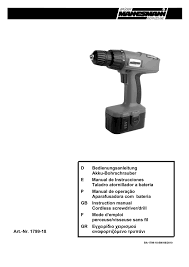 It charges all your 20v max* and 12v max* batteries so you can keep your tools powered no matter which they are. Mannesmann 1799 18 Instruction Manual Manualzz