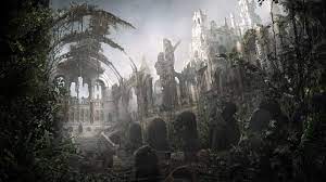 Fantasy Mountain Keep Google Search Fantasy Background Abandoned Castles Landscape Wallpaper