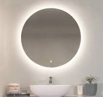 Round Backlit Mirror Illuminated LED Bathroom Mirror Factory Made in China
