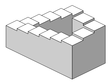 Penrose stairs