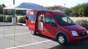 Great Ford Transit Connect Conversion Awning Ford Transit Ford Transit Connect Camper Ford Transit Conversion