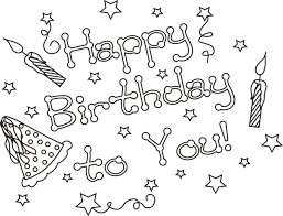 Maybe you would like to learn more about one of these? Happy Birthday Coloring Pages For Boys With Stars Coloring4free Coloring4free Com