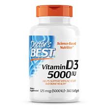 Bioschwartz superior strength vitamin d3 5000 iu makes it easy to get a daily dose of the sun your body needs to support healthy bones, teeth, mood and daily wellness Buy Doctor S Best Vitamin D3 5 000 Iu For Healthy Bones Teeth Heart And Immune Support Non Gmo Gluten Free Soy Free 360 Count Pack Of 1 Online In Indonesia B0050myhbq