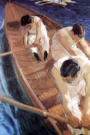 Sorolla La Verite Des Couleurs Est Peut Etre Entre Les Deux Peinture Americaine Painting Peinture