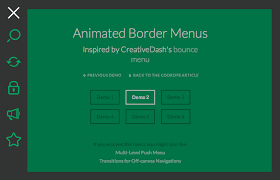 The css border animation using hover is used to create border animation when we hover over a text. Animated Border Menus