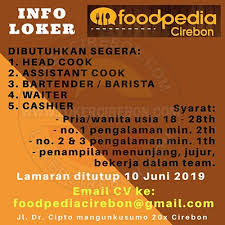 Berikut ini info lowongan kerja cirebon 2020 terbaru bulan ini. Lowongan Kerja Cirebon Like And Share